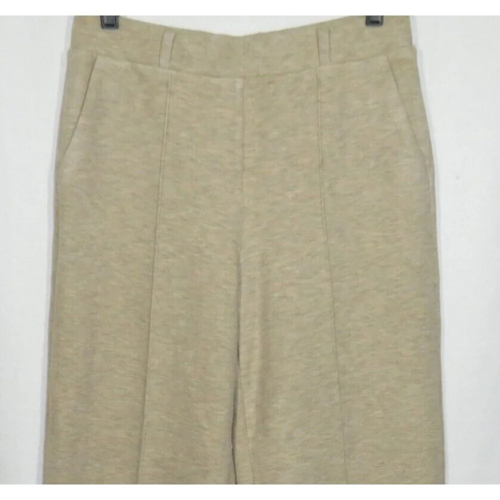 OGL FuzzLuxe Cozy Wool Blend High Waist Straight Leg Pull On Pants Size XL - Picture 8 of 10